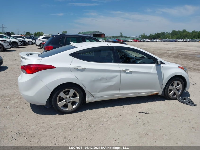 2013 Hyundai Elantra Gls/Limited VIN: 5NPDH4AE6DH240254 Lot: 12027976
