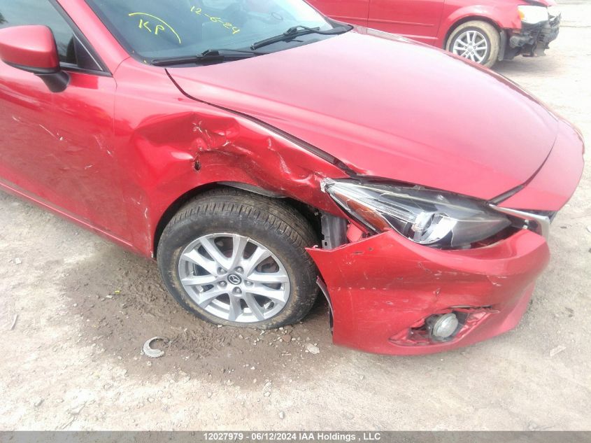 2014 Mazda Mazda3 VIN: JM1BM1W32E1105337 Lot: 12027979