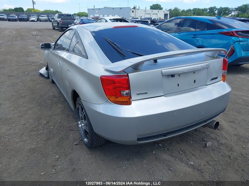 2000 Toyota Celica Gt VIN: JTDDR32T0Y0031826 Lot: 12027983