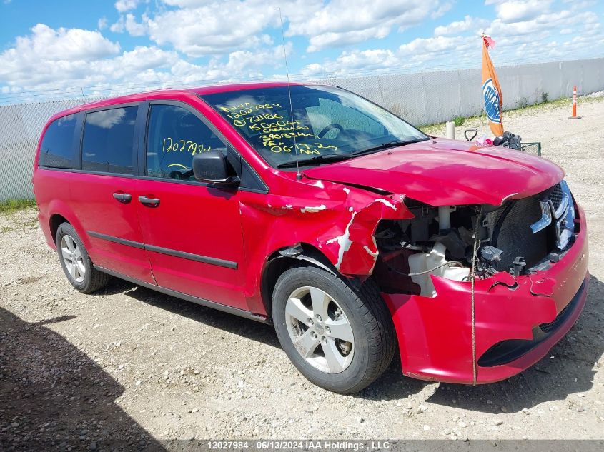 2015 Dodge Grand Caravan Se VIN: 2C4RDGBG9FR721186 Lot: 12027984