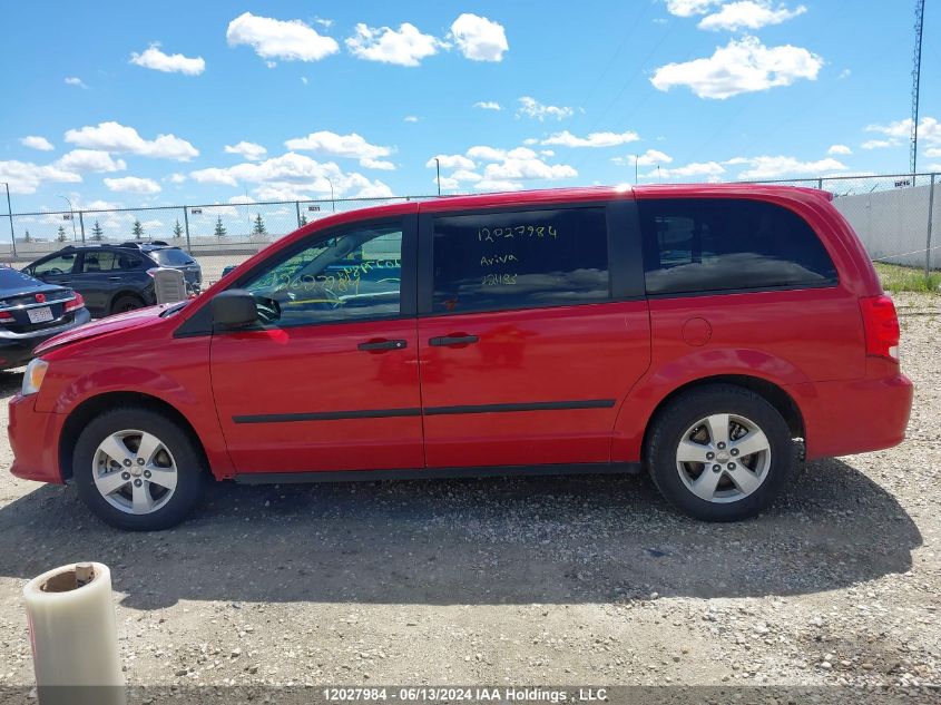 2015 Dodge Grand Caravan Se VIN: 2C4RDGBG9FR721186 Lot: 12027984