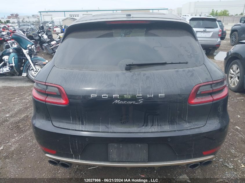 2015 Porsche Macan VIN: WP1AB2A51FLB70894 Lot: 12027986