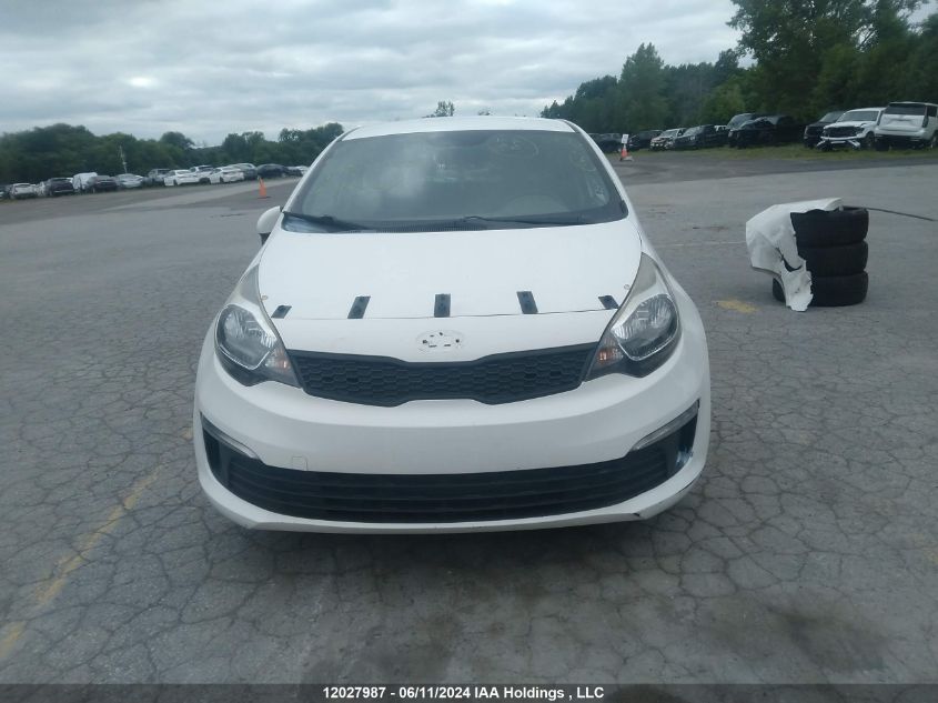 2016 Kia Rio VIN: KNADM4A32G6004531 Lot: 12027987