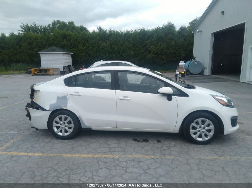 2016 Kia Rio VIN: KNADM4A32G6004531 Lot: 12027987