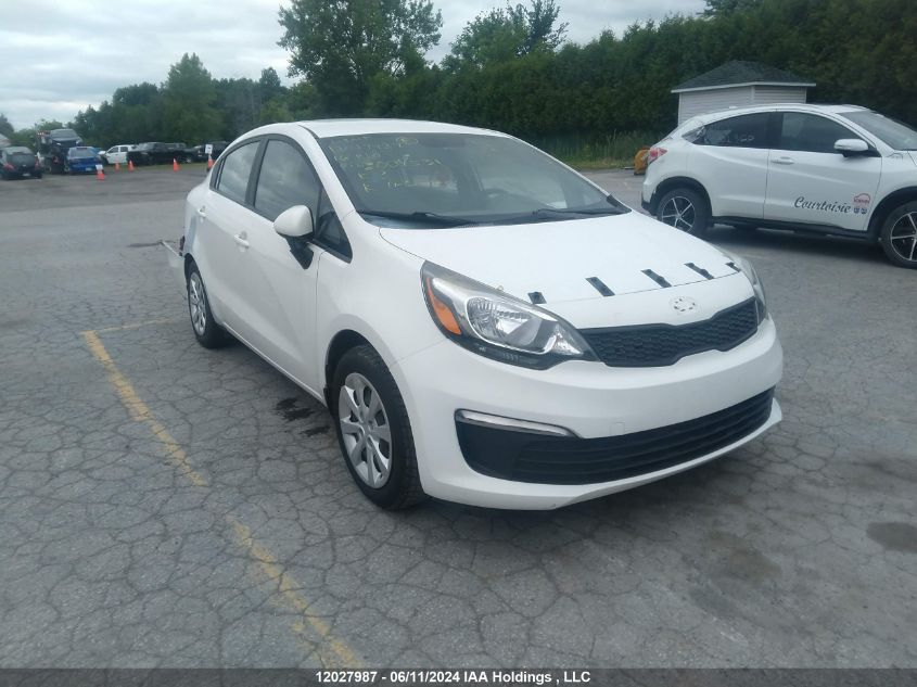 2016 Kia Rio VIN: KNADM4A32G6004531 Lot: 12027987