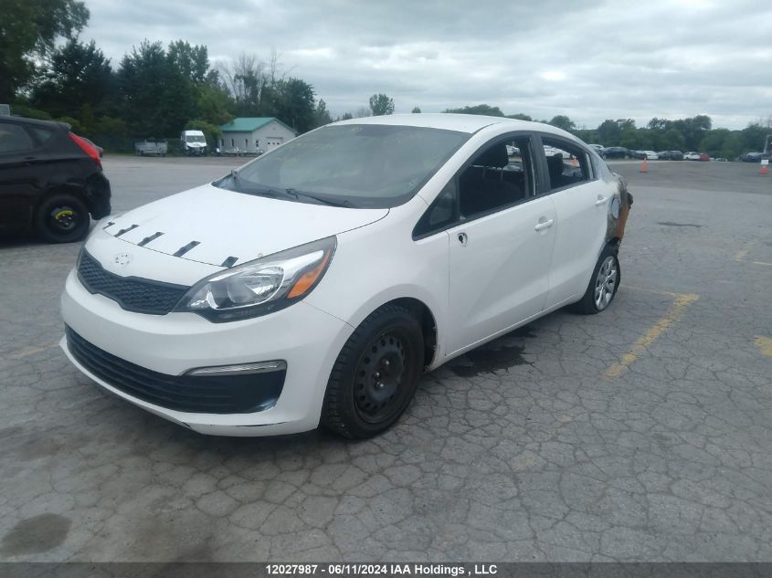 2016 Kia Rio VIN: KNADM4A32G6004531 Lot: 12027987