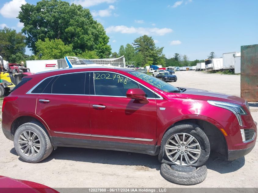 2017 Cadillac Xt5 VIN: 1GYKNDRS8HZ279706 Lot: 12027988