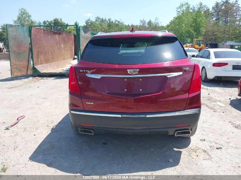 2017 Cadillac Xt5 VIN: 1GYKNDRS8HZ279706 Lot: 12027988