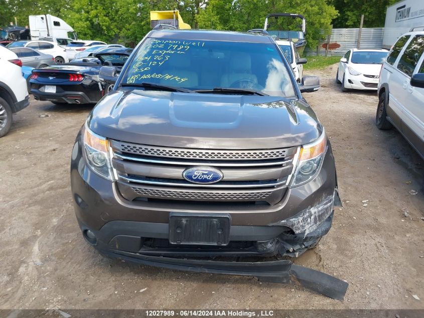 2015 Ford Explorer Limited VIN: 1FM5K8F83FGB04263 Lot: 12027989