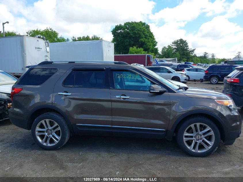 2015 Ford Explorer Limited VIN: 1FM5K8F83FGB04263 Lot: 12027989