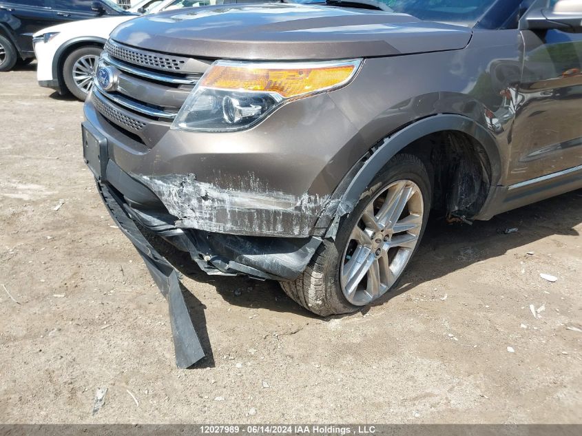 2015 Ford Explorer Limited VIN: 1FM5K8F83FGB04263 Lot: 12027989