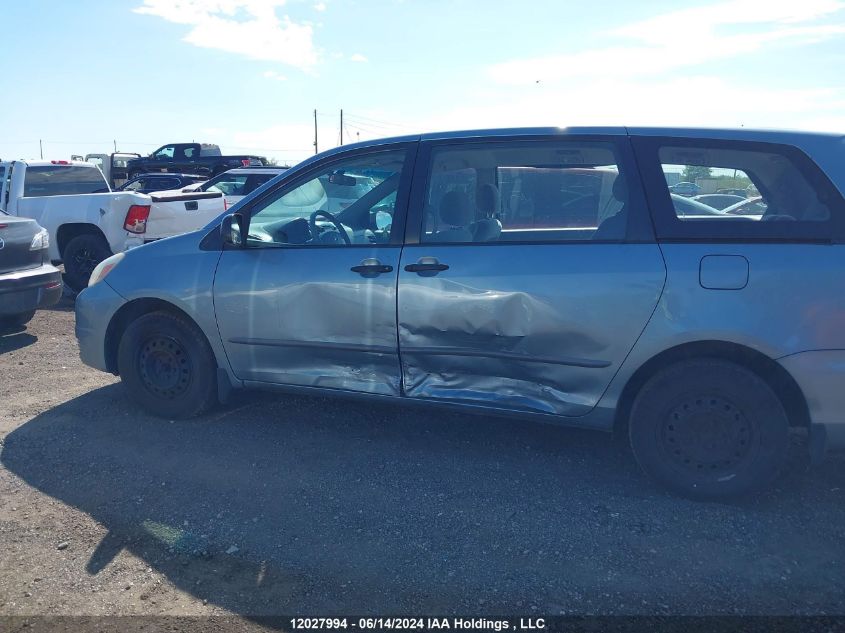 2005 Toyota Sienna VIN: 5TDZA29CX5S363732 Lot: 12027994