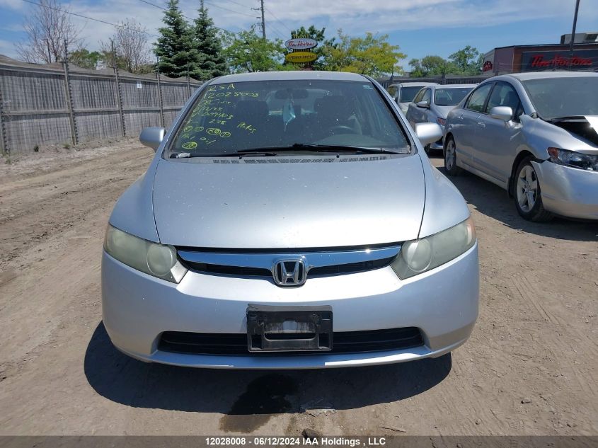 2008 Honda Civic Sdn VIN: 2HGFA15578H009403 Lot: 12028008