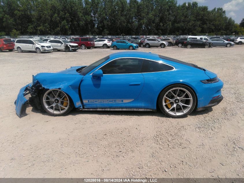 2023 Porsche 911 VIN: WP0AC2A99PS270847 Lot: 12028016