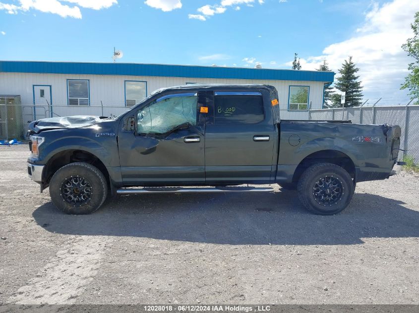 2018 Ford F150 Supercrew VIN: 1FTEW1EG2JKC06166 Lot: 12028018