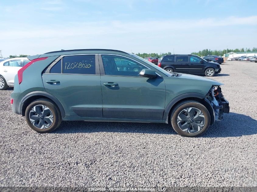 2024 Kia Niro Ev VIN: KNDCR3L18R5087509 Lot: 12028020
