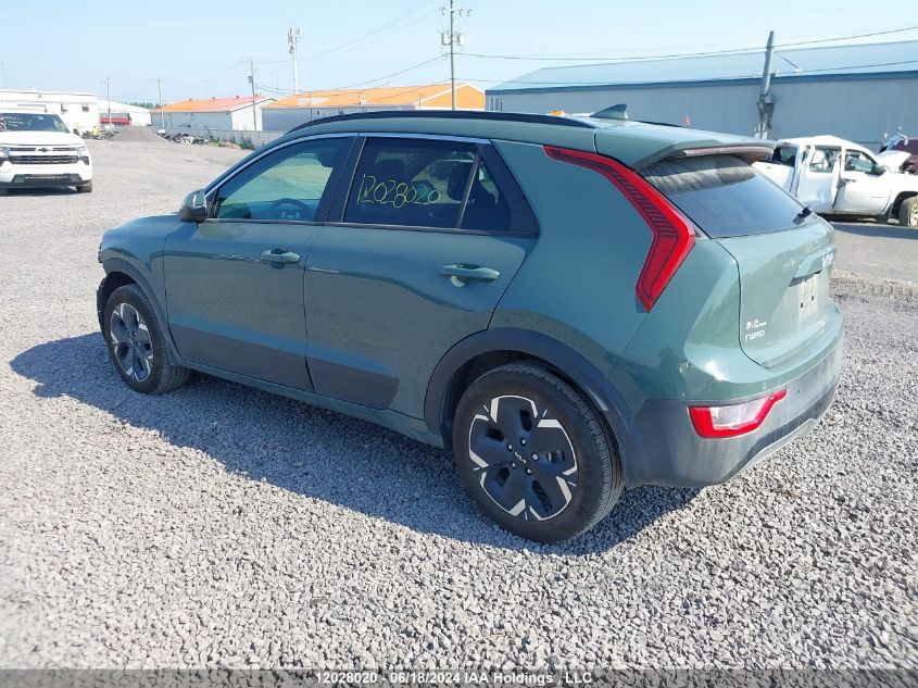 2024 Kia Niro Ev VIN: KNDCR3L18R5087509 Lot: 12028020