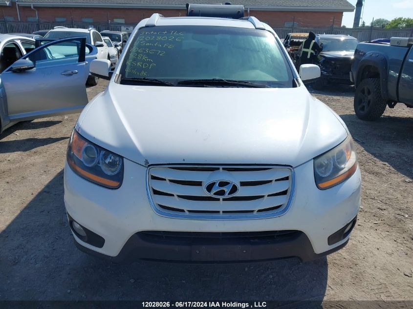 2011 Hyundai Santa Fe VIN: 5XYZG4AG6BG063672 Lot: 12028026