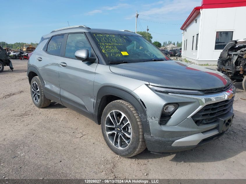 2024 Chevrolet Trailblazer VIN: KL79MPS22RB179658 Lot: 12028027