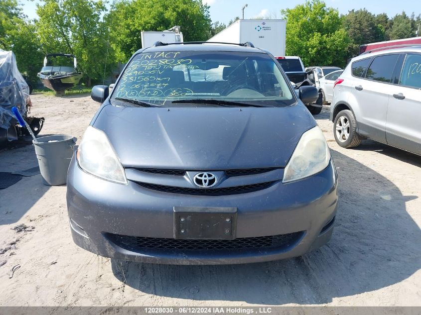 2007 Toyota Sienna VIN: 5TDZK29C17S069006 Lot: 12028030
