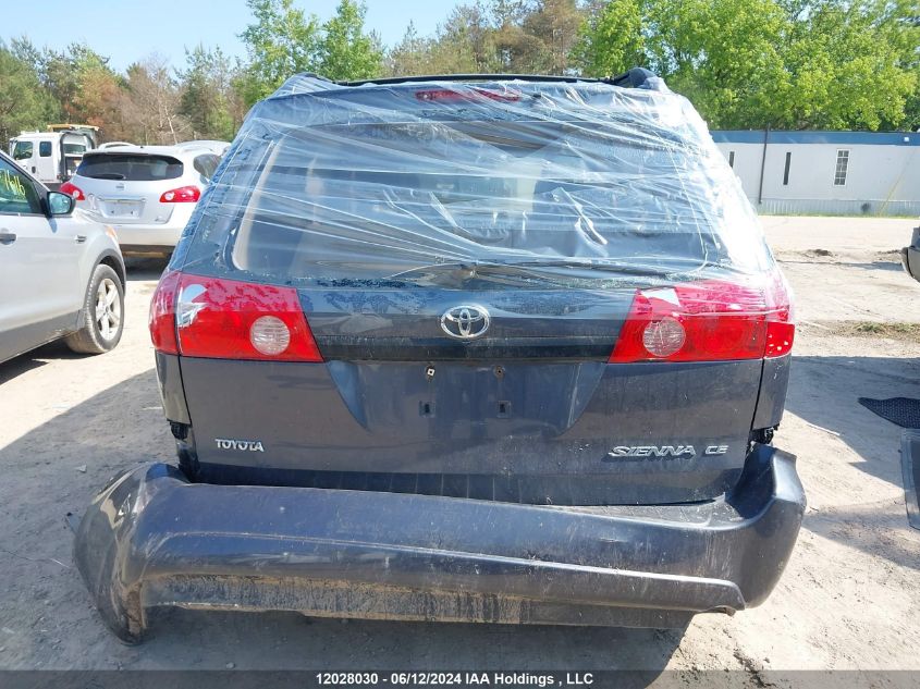 2007 Toyota Sienna VIN: 5TDZK29C17S069006 Lot: 12028030