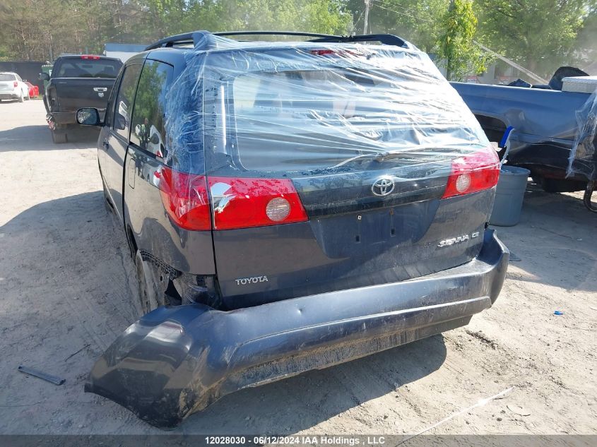2007 Toyota Sienna VIN: 5TDZK29C17S069006 Lot: 12028030
