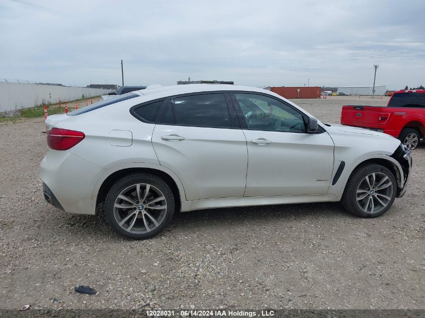 2017 BMW X6 VIN: 5UXKU2C37H0U29287 Lot: 12028031