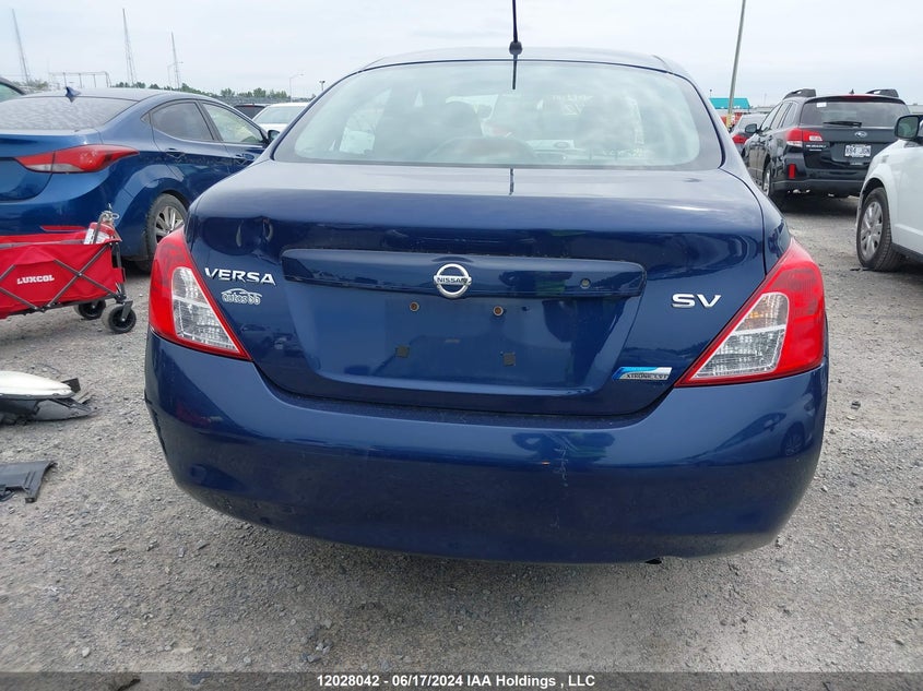 2012 Nissan Versa S/Sv/Sl VIN: 3N1CN7APXCL868519 Lot: 12028042