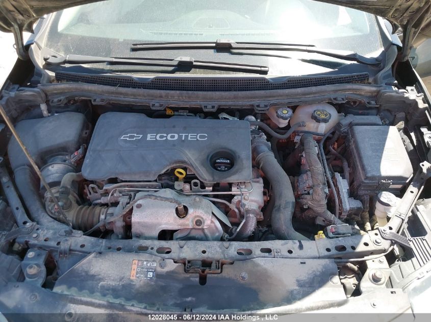 2018 Chevrolet Cruze VIN: 3G1BH6SE2JS598608 Lot: 12028045