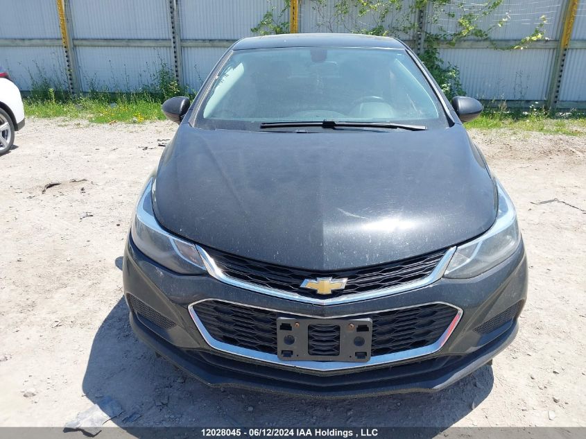 2018 Chevrolet Cruze VIN: 3G1BH6SE2JS598608 Lot: 12028045