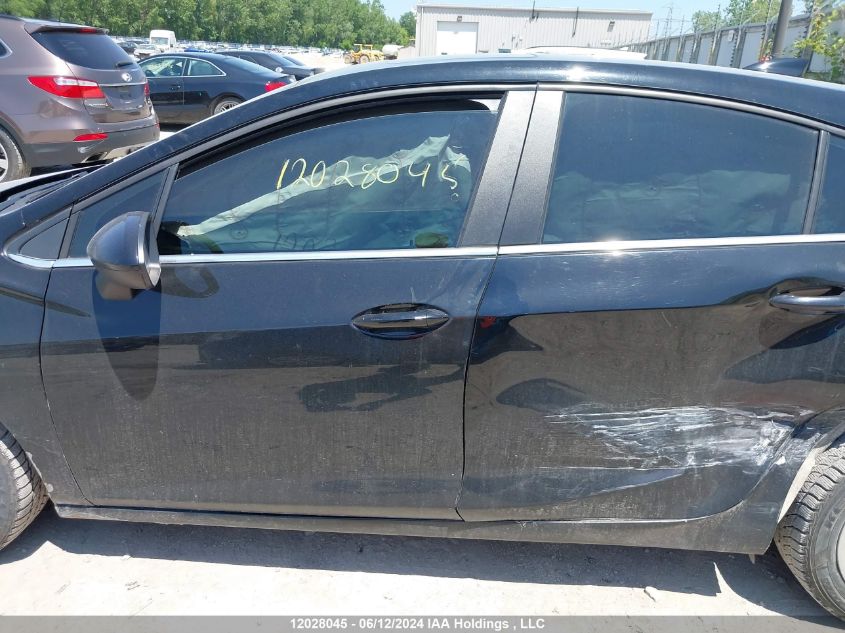 2018 Chevrolet Cruze VIN: 3G1BH6SE2JS598608 Lot: 12028045