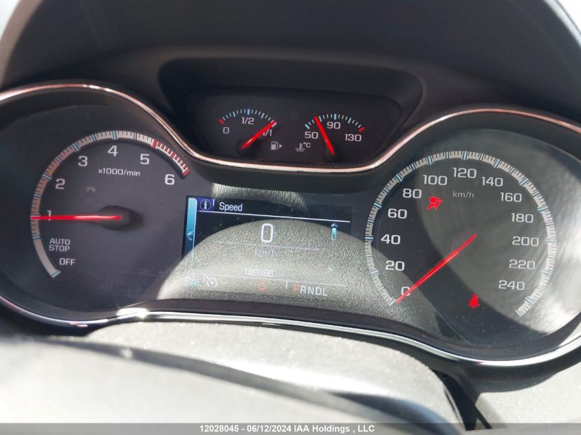 2018 Chevrolet Cruze VIN: 3G1BH6SE2JS598608 Lot: 12028045