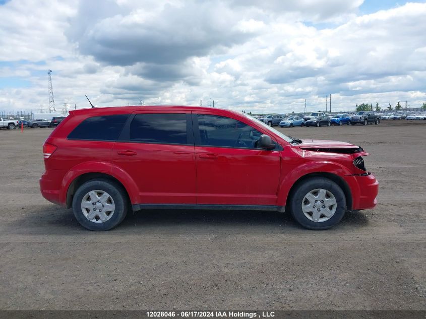 2012 Dodge Journey Cvp/Se Plus VIN: 3C4PDCAB6CT371692 Lot: 12028046