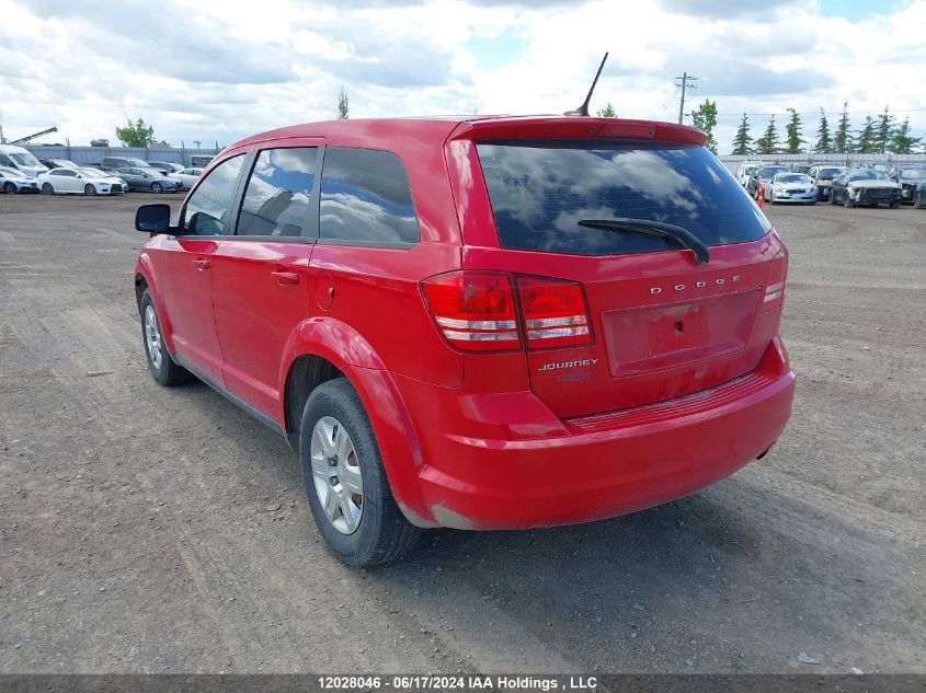 2012 Dodge Journey Cvp/Se Plus VIN: 3C4PDCAB6CT371692 Lot: 12028046