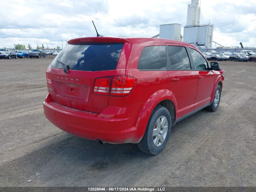 2012 Dodge Journey Cvp/Se Plus VIN: 3C4PDCAB6CT371692 Lot: 12028046