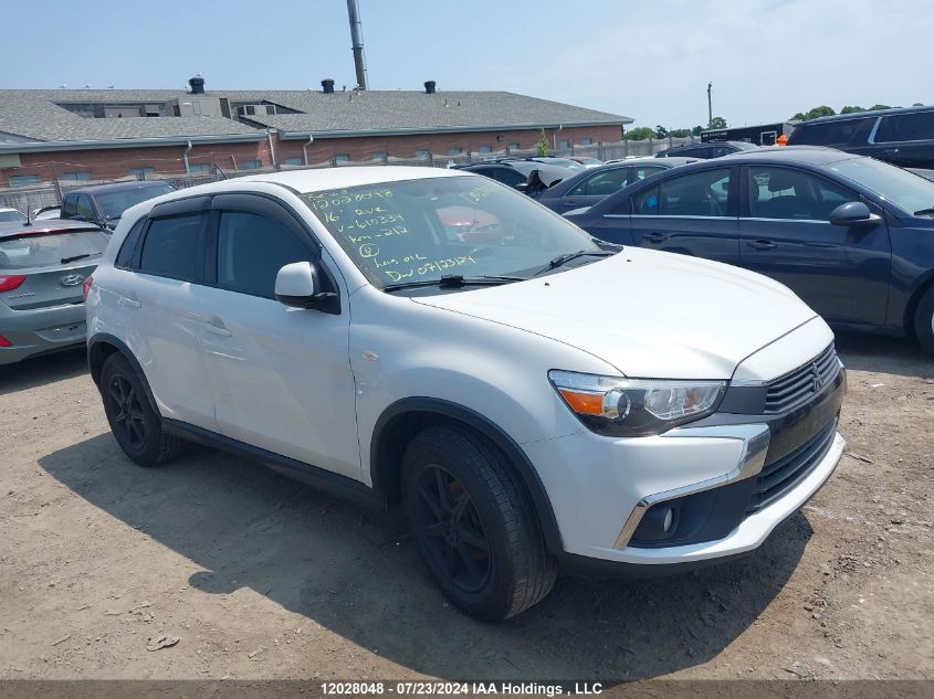 2016 Mitsubishi Rvr VIN: JA4AJ3AU3GZ610334 Lot: 12028048