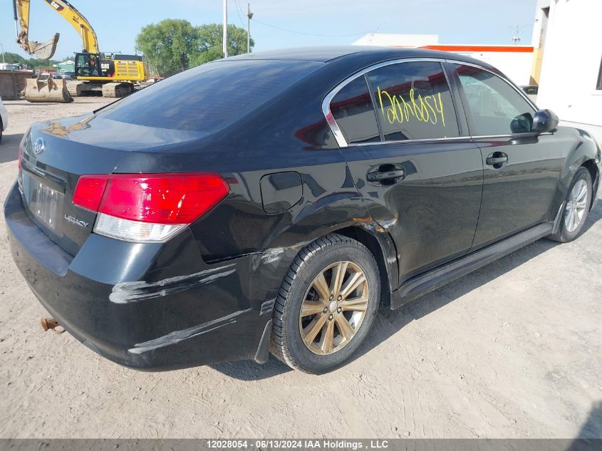 2012 Subaru Legacy VIN: 4S3BMGB69C3008155 Lot: 12028054