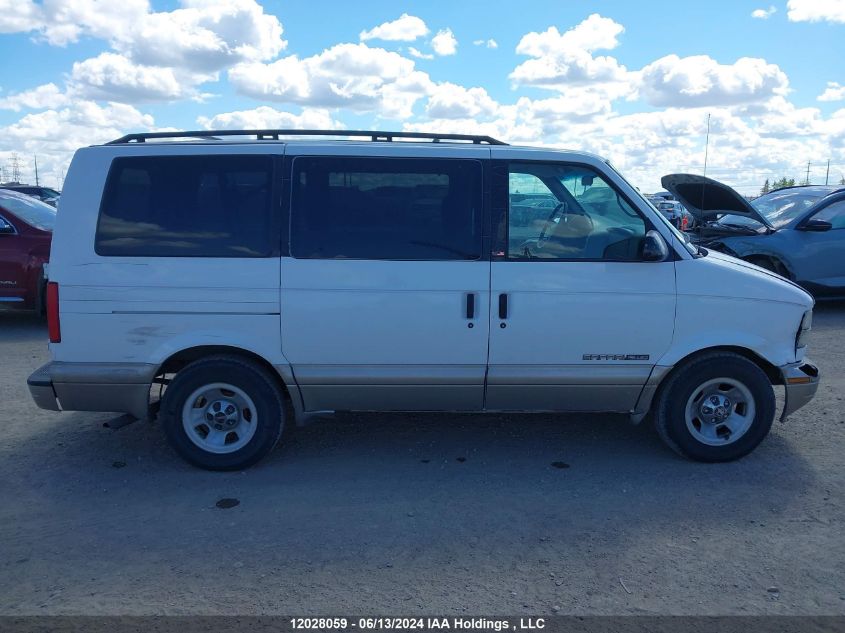 2001 GMC Safari Passenger VIN: 1GKEL19W51B500269 Lot: 12028059