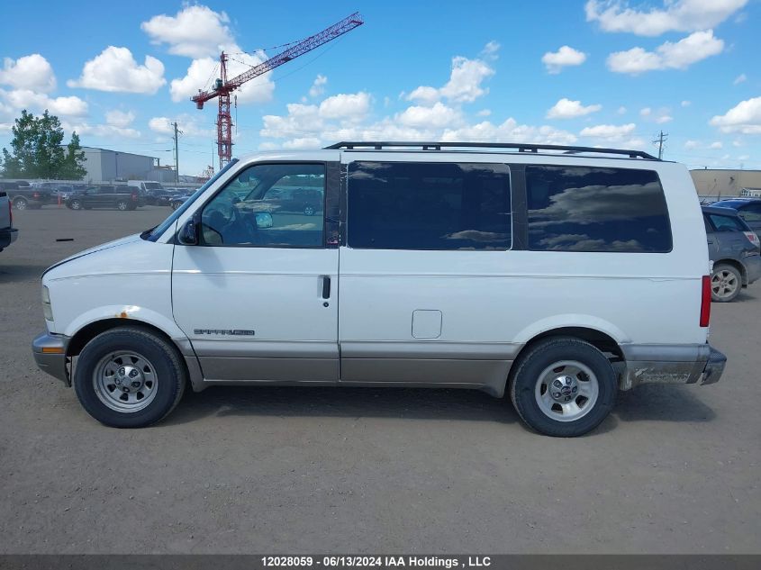 2001 GMC Safari Passenger VIN: 1GKEL19W51B500269 Lot: 12028059