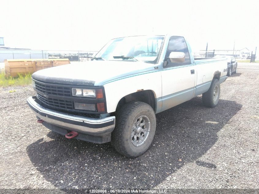 1992 Chevrolet Gmt-400 K1500 VIN: 1GCEK14K1NE152316 Lot: 12028066