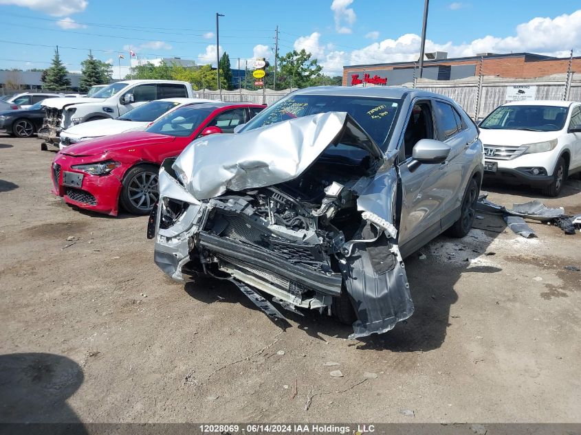 2022 Mitsubishi Eclipse Cross VIN: JA4ATVAA8NZ616137 Lot: 12028069