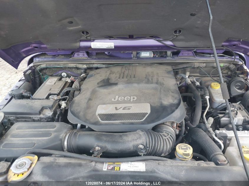 2016 Jeep Wrangler Unlimited Sahara VIN: 1C4BJWEG5GL182348 Lot: 12028074