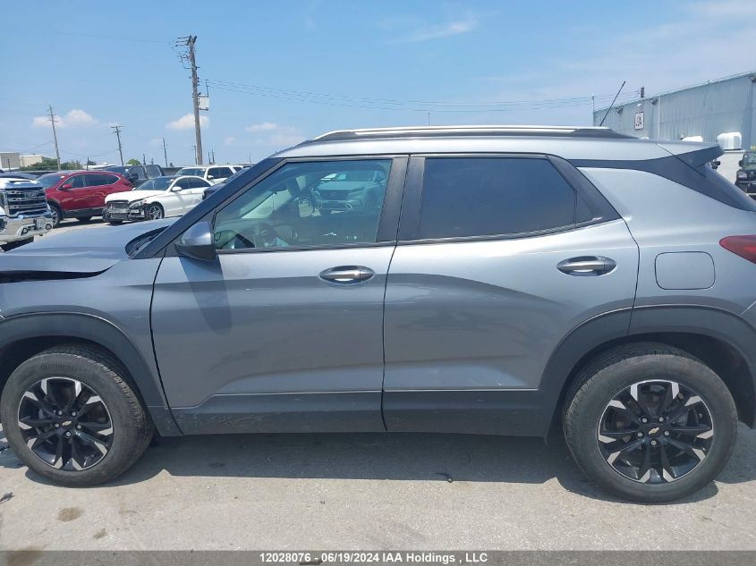 2022 Chevrolet Trailblazer Lt VIN: KL79MPSL9NB074652 Lot: 12028076