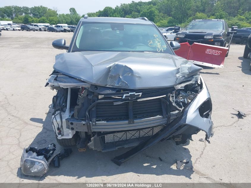 2022 Chevrolet Trailblazer Lt VIN: KL79MPSL9NB074652 Lot: 12028076
