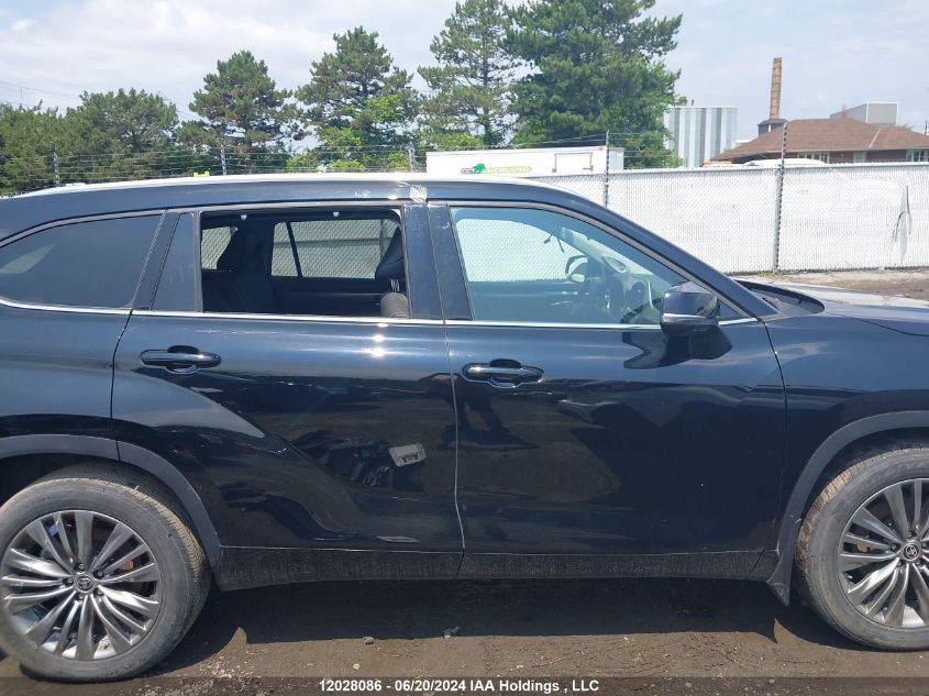 2021 Toyota Highlander VIN: 5TDFZRBH2MS106198 Lot: 12028086