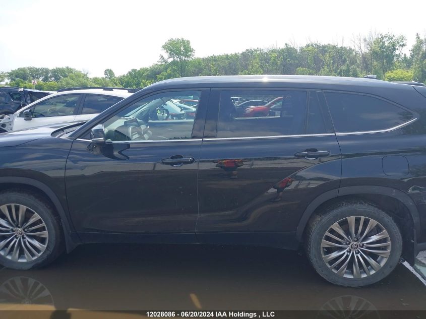 2021 Toyota Highlander VIN: 5TDFZRBH2MS106198 Lot: 12028086