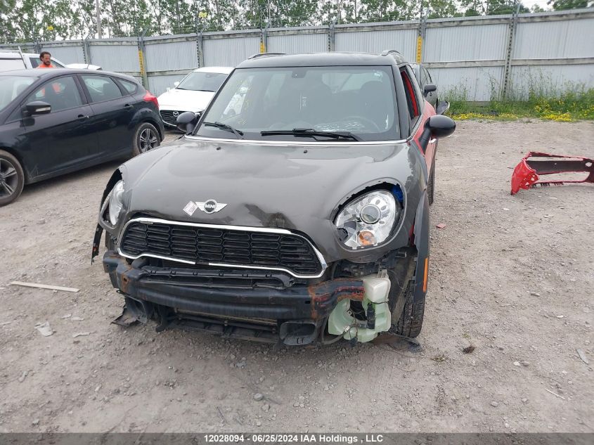 2012 Mini Cooper Countryman VIN: WMWZC5C55CWL63072 Lot: 12028094