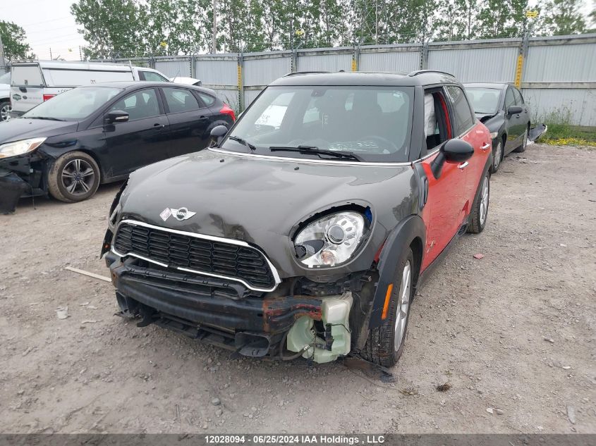 2012 Mini Cooper Countryman VIN: WMWZC5C55CWL63072 Lot: 12028094