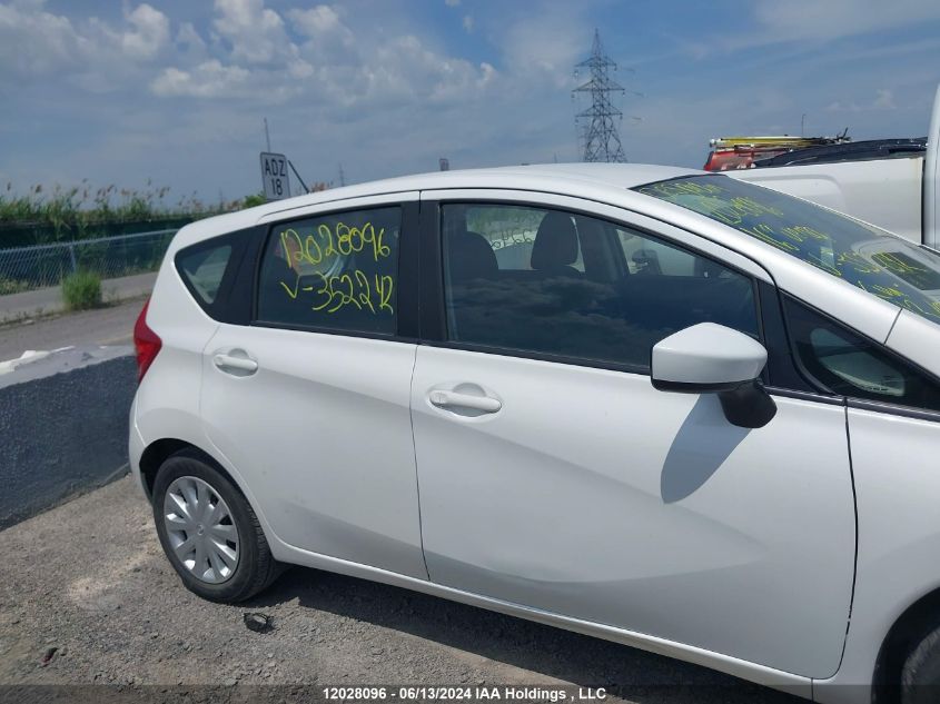 2016 Nissan Versa Note S/S Plus/Sv/Sl/Sr VIN: 3N1CE2CP2GL352242 Lot: 12028096