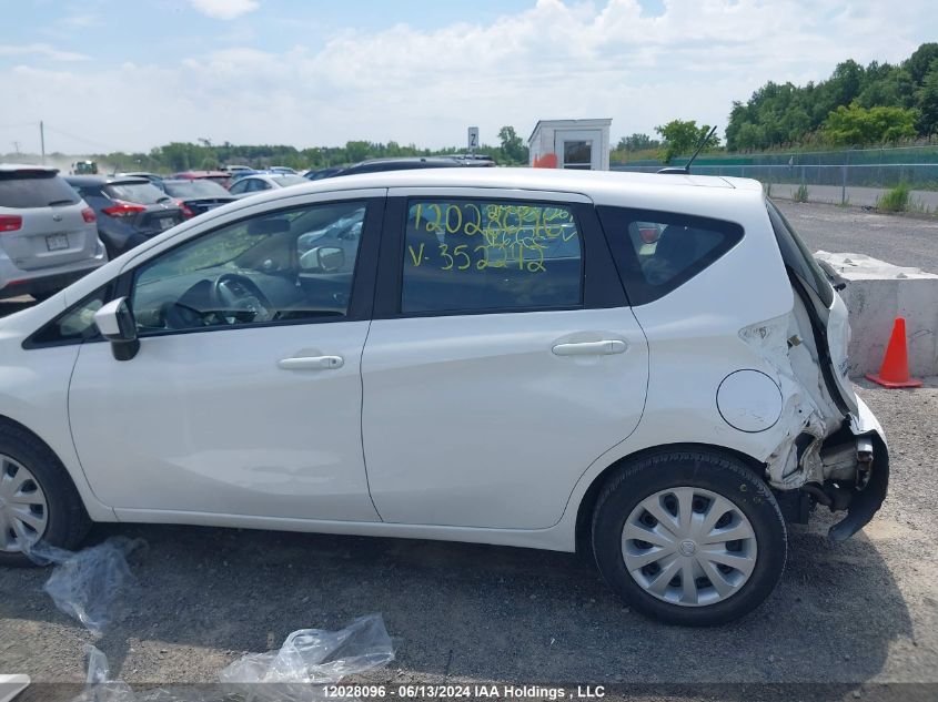 2016 Nissan Versa Note S/S Plus/Sv/Sl/Sr VIN: 3N1CE2CP2GL352242 Lot: 12028096